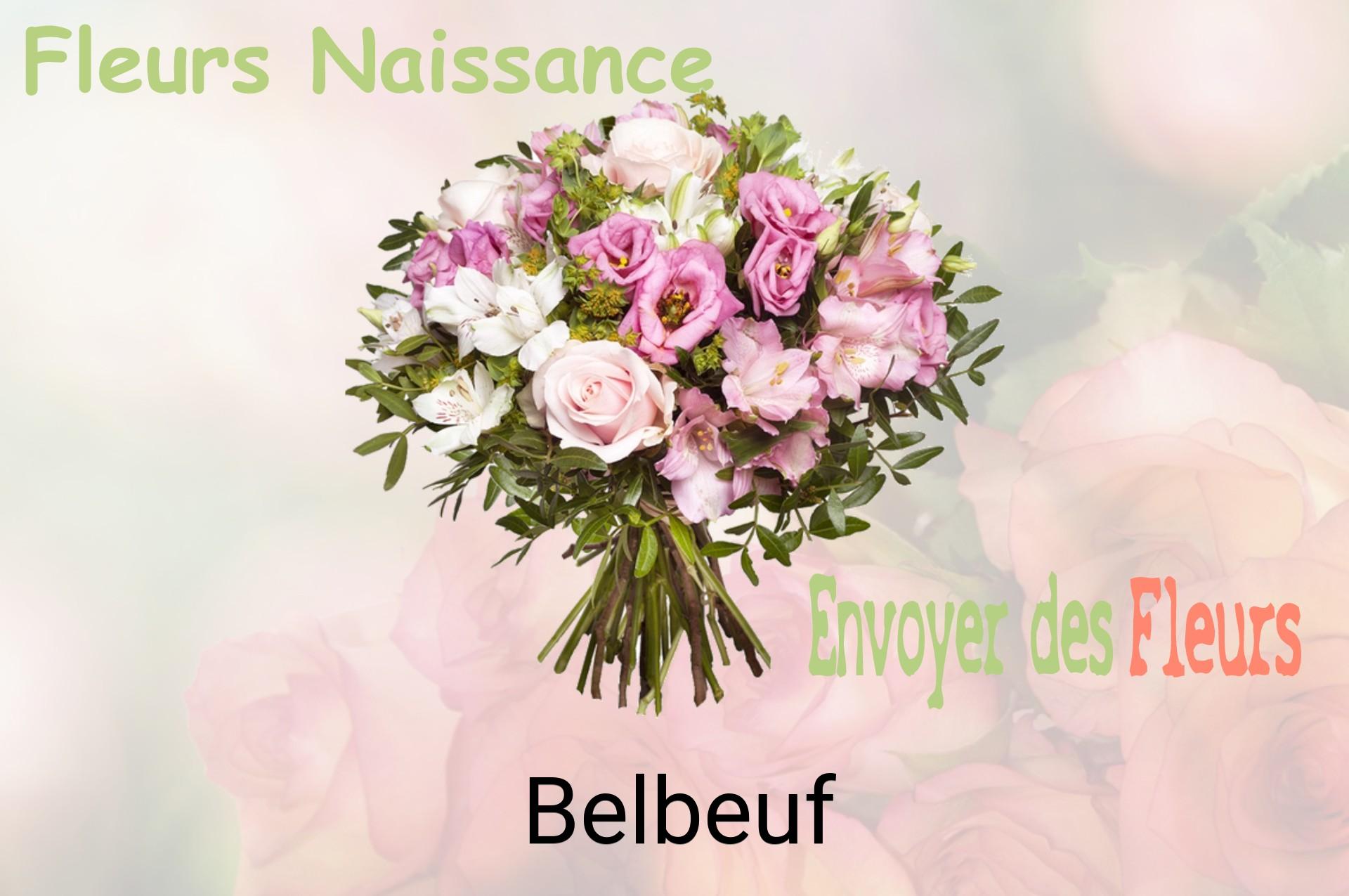 Bouquet de fleurs de naissance livré à Belbeuf